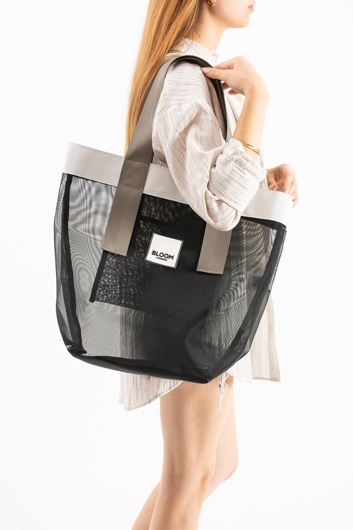 Mesh in black | silver