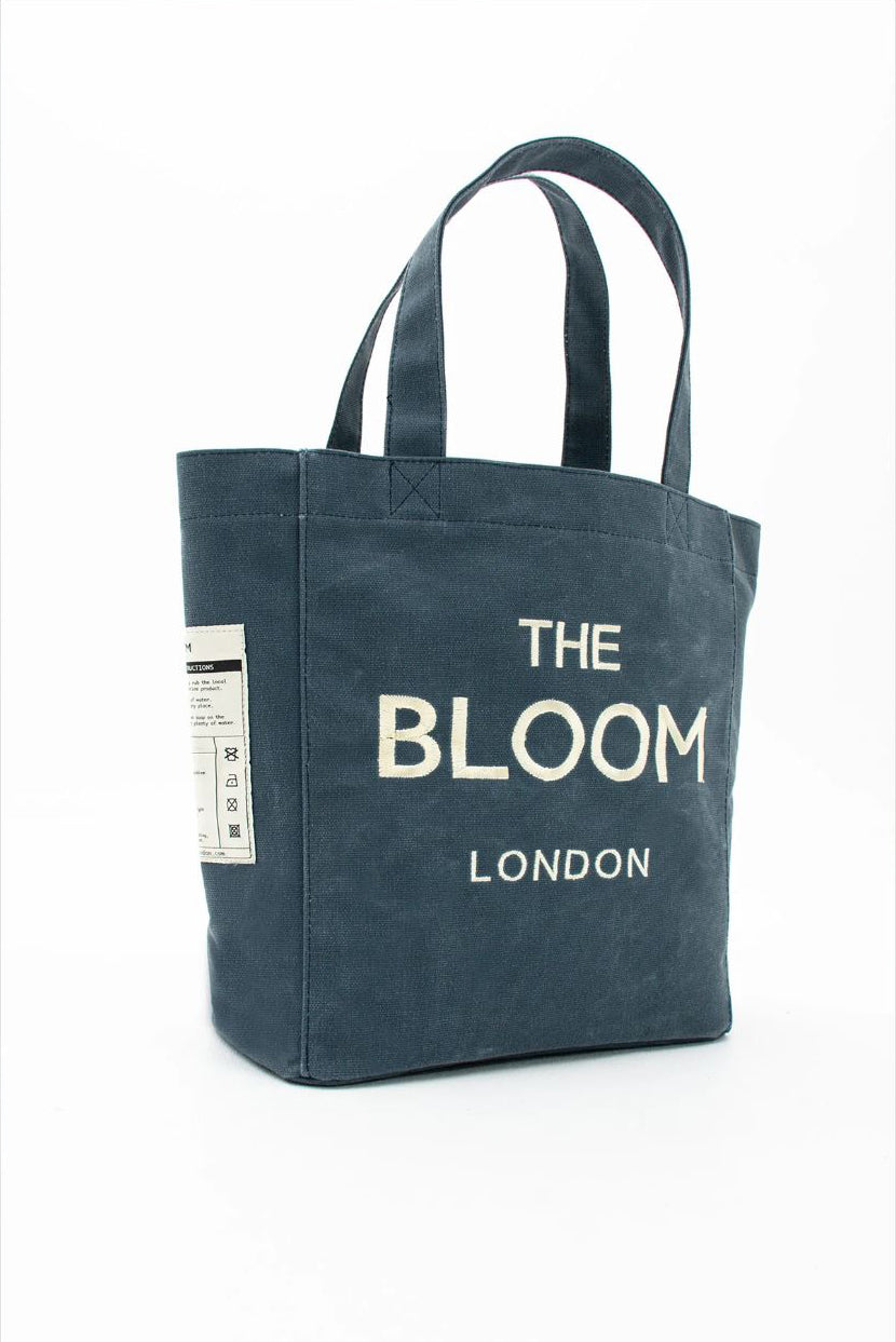 Oversized tote dark blue