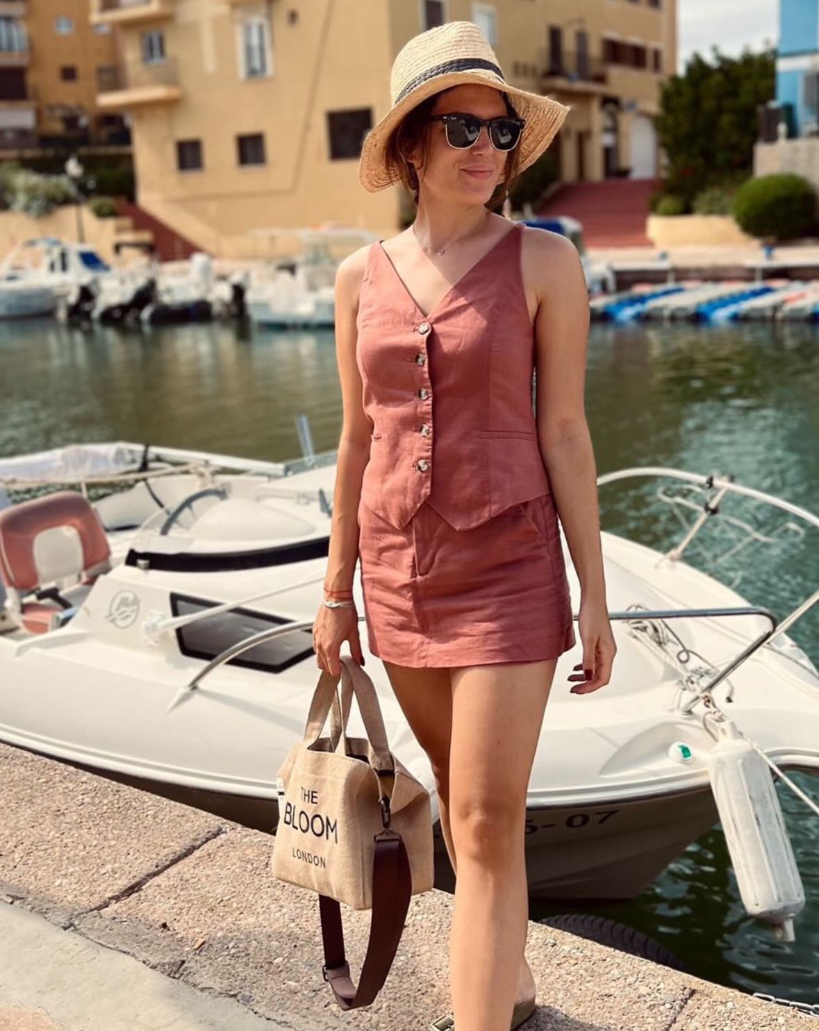 Medium tote capuccino