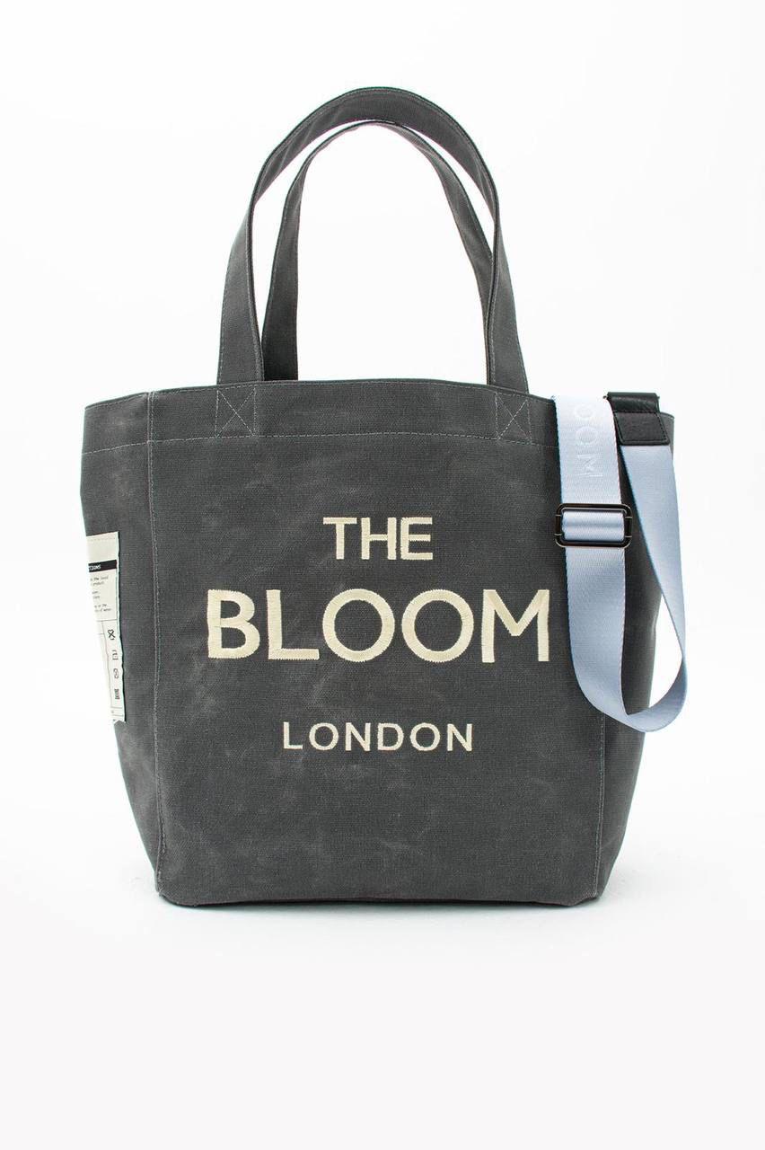 Oversized tote platinum