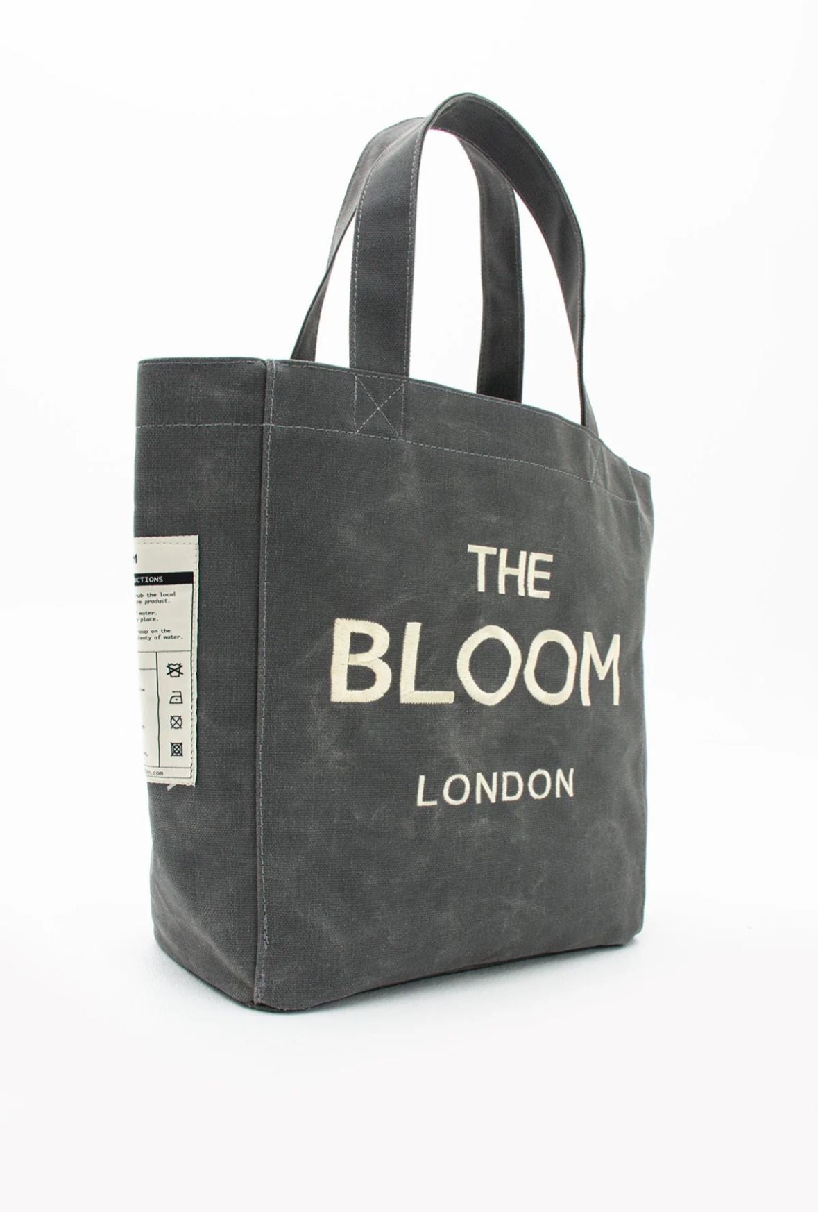Oversized tote platinum