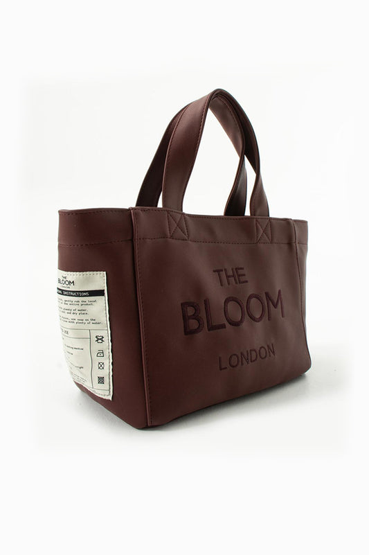 Medium tote vege burgundy