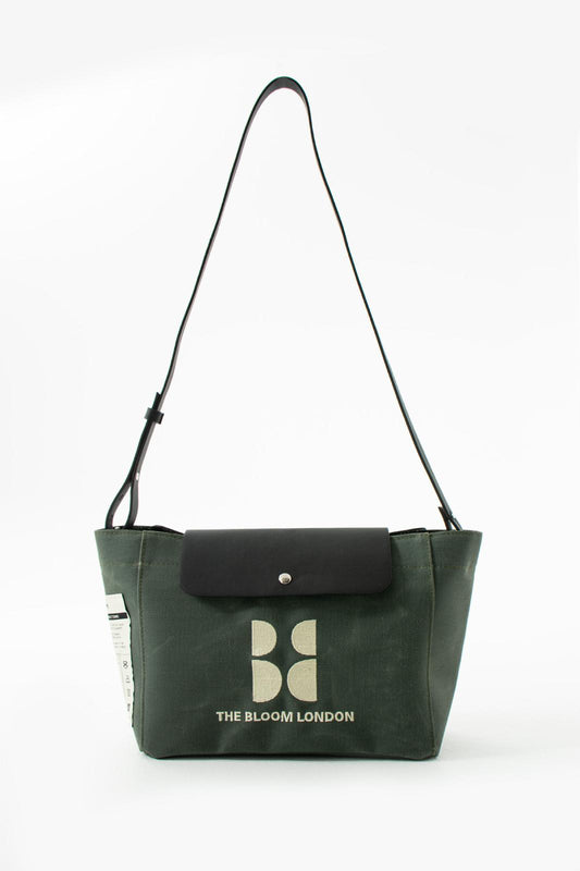 Clutch bag dark green