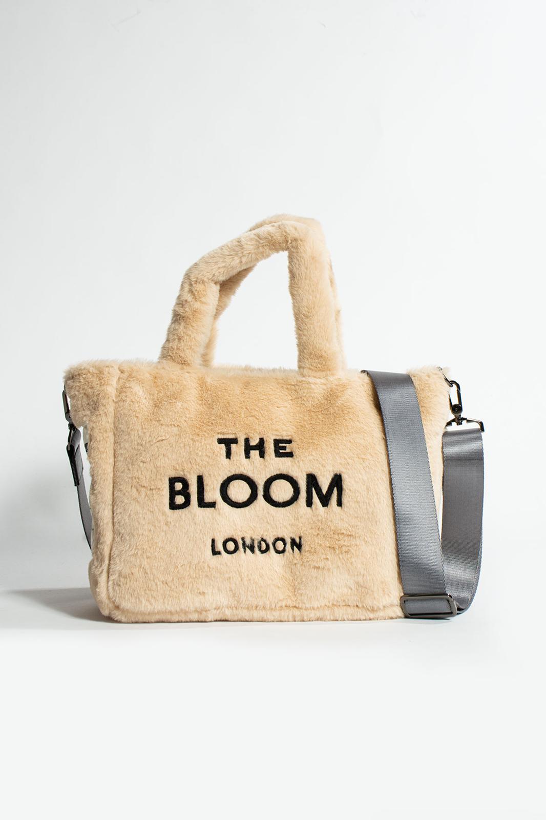 Fluffy tote beige
