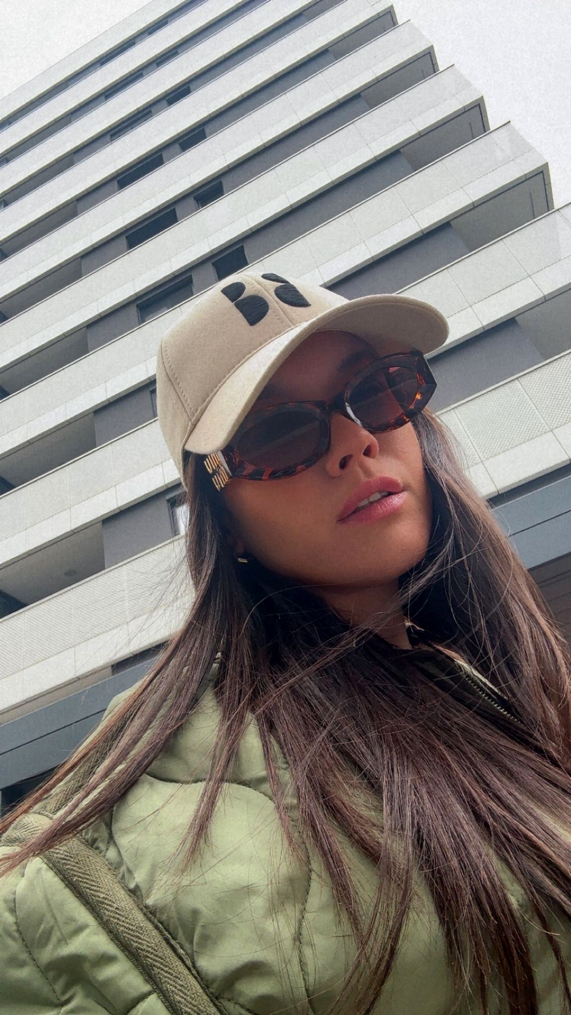 Baseball cap beige