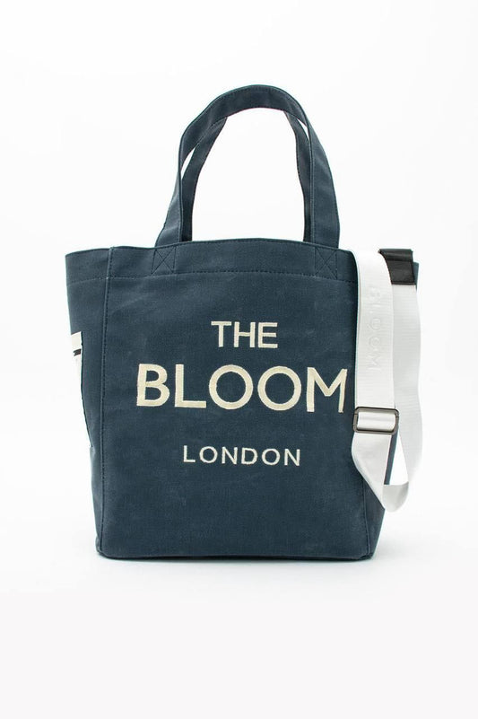 Oversized tote dark blue