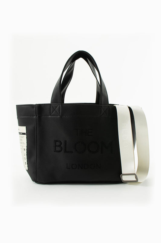 Medium tote vege black